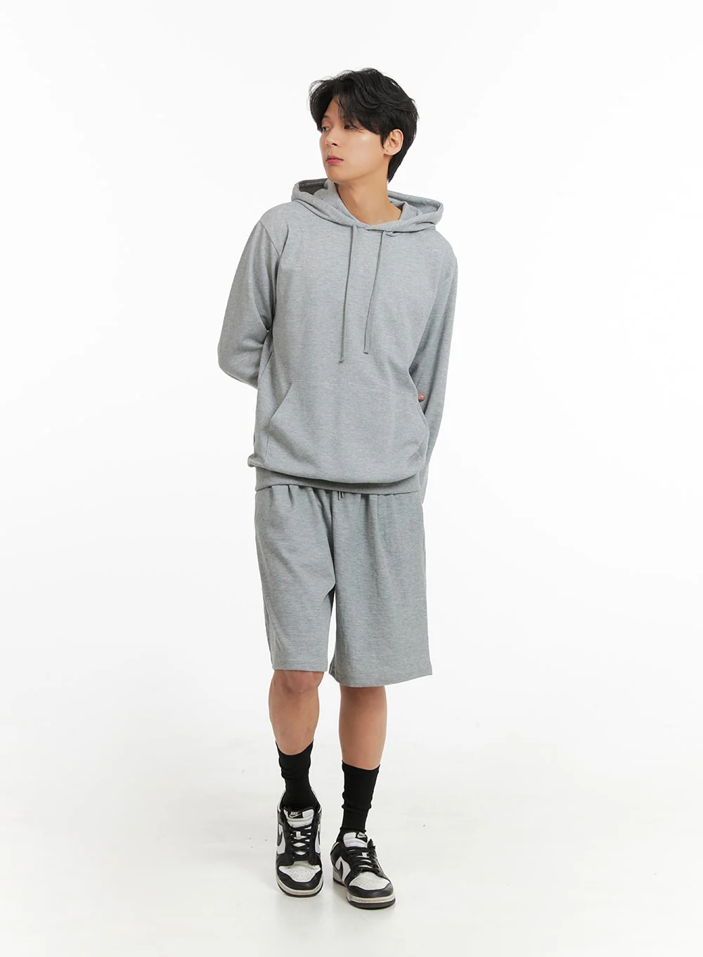 Men's Loungewear Cotton Jogger Shorts IA401 - Image 3
