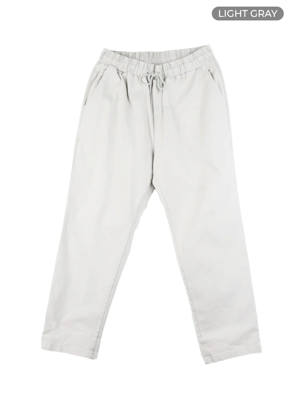 Men's Solid Cotton Straight Fit Pants IA401 - Image 11