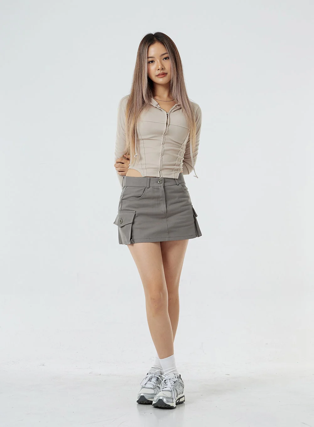 Pocket Low Rise Miniskirt CS02 - Image 10