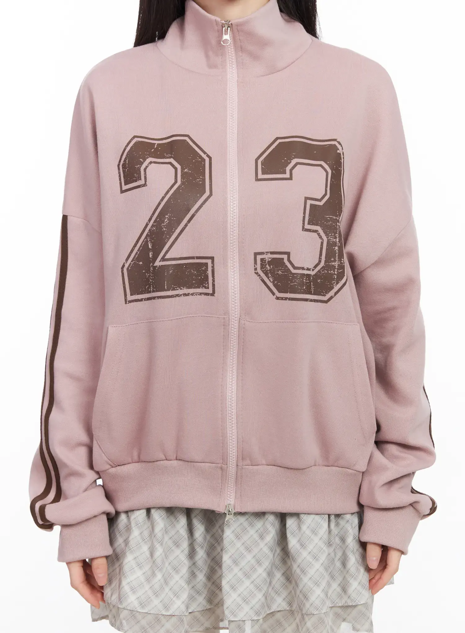 Two-Way Zip-Up Jacket CF518 - Image 9